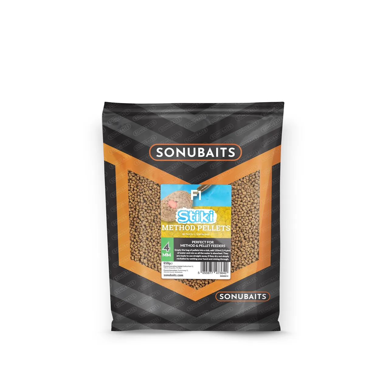 Sonubaits Stiki F1 Method Pellets 4mm