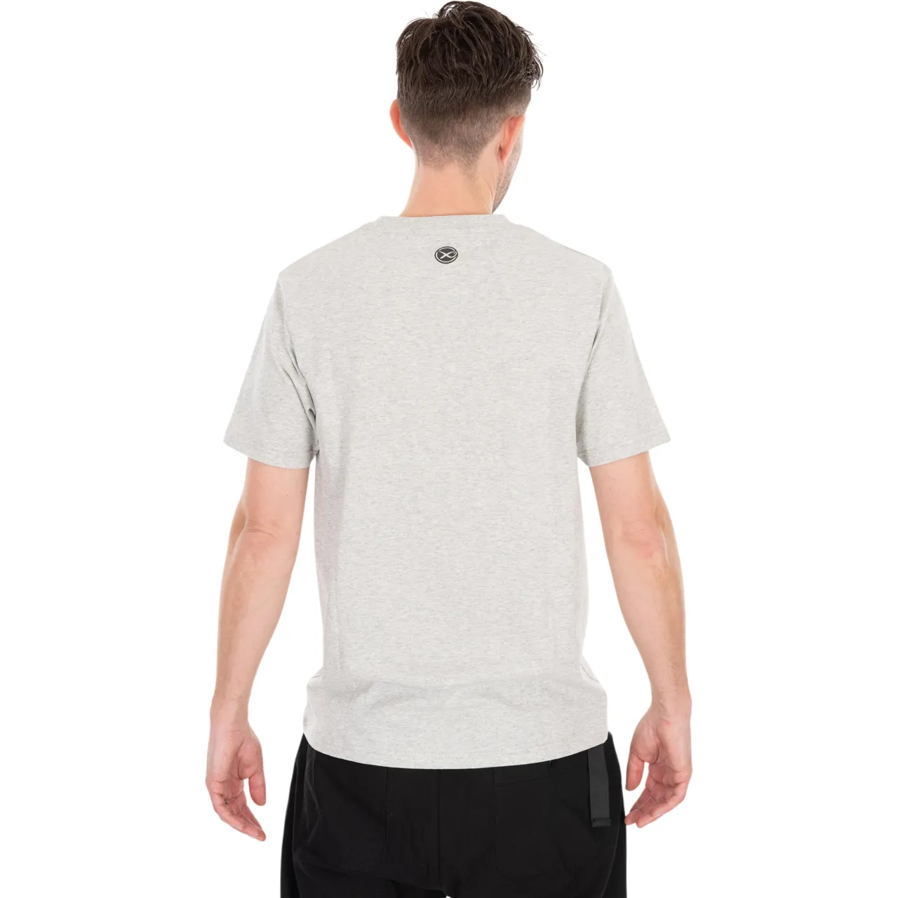 Matrix Large Mesh Logo T-Shirt - Grey