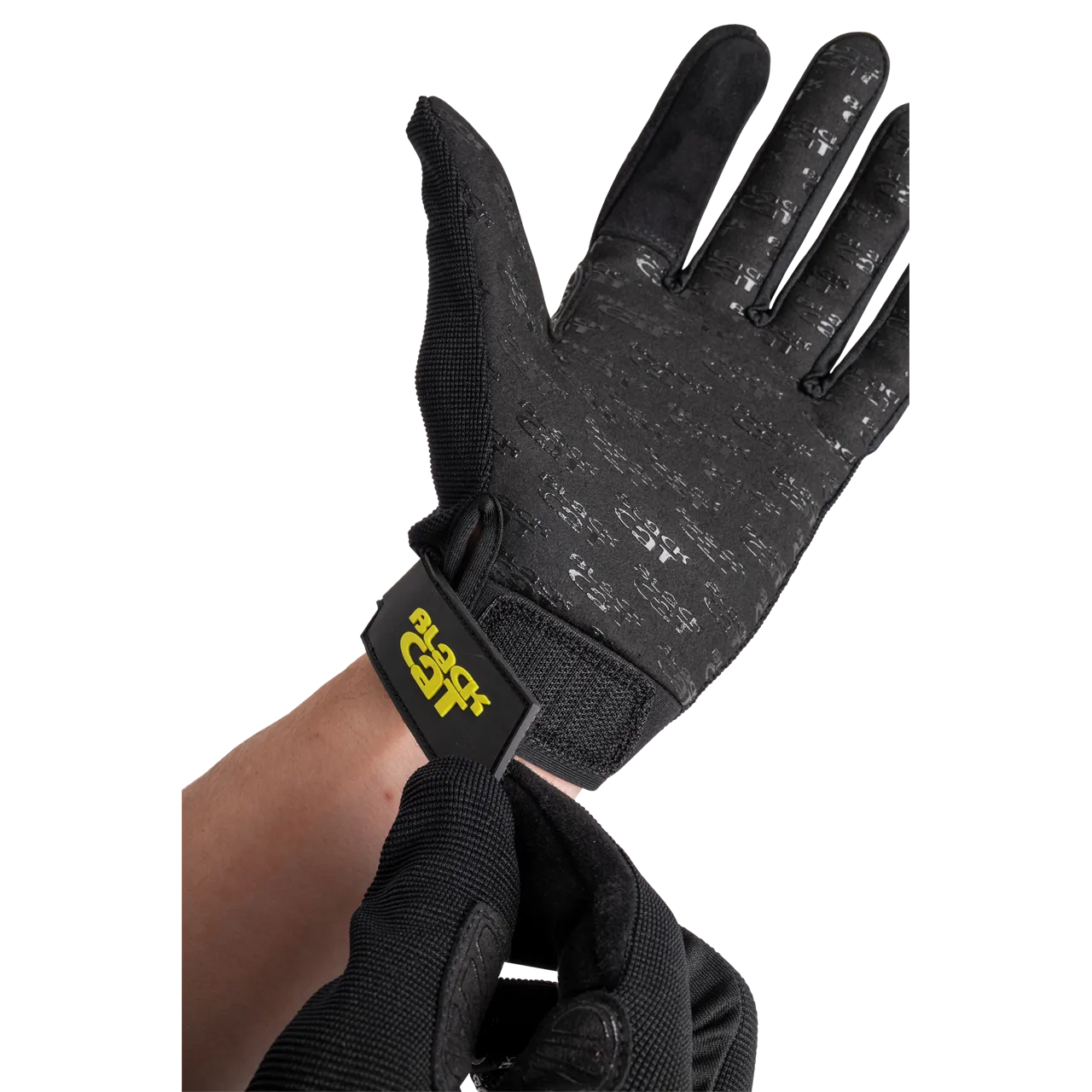 Black Cat Cat Gripper Gloves