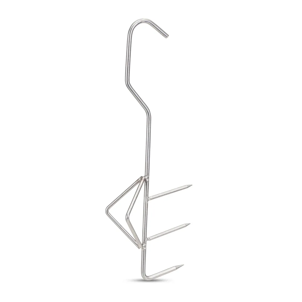 Sänger Profi Edelstahl Räucherhaken 26cm