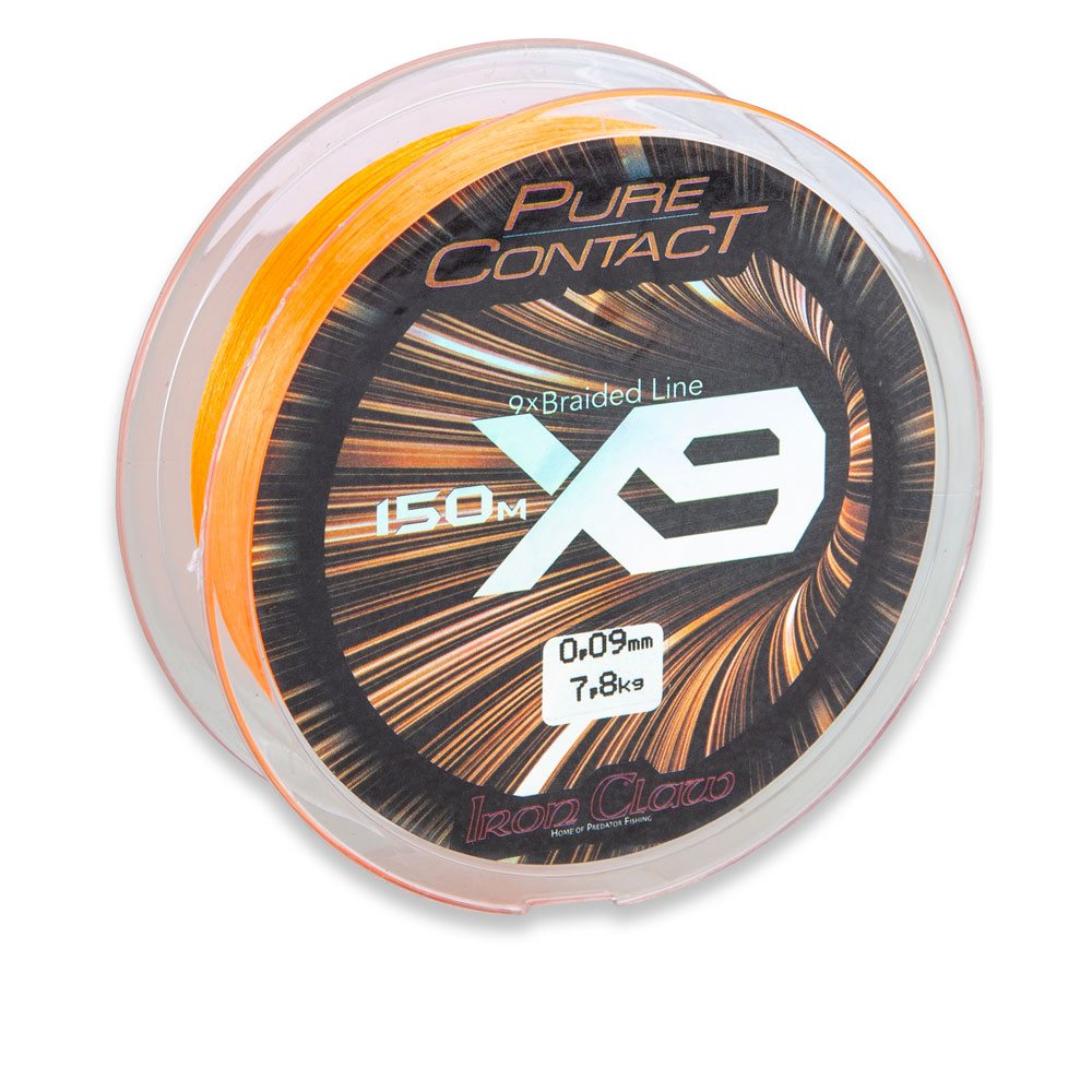 Iron Claw Pure Contact X9 Orange Iron Claw Pure Contact X9 Orange