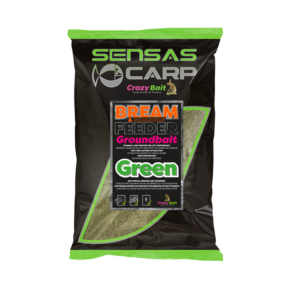 Sensas UK Bream Feeder Green Sensas UK Bream Feeder Green