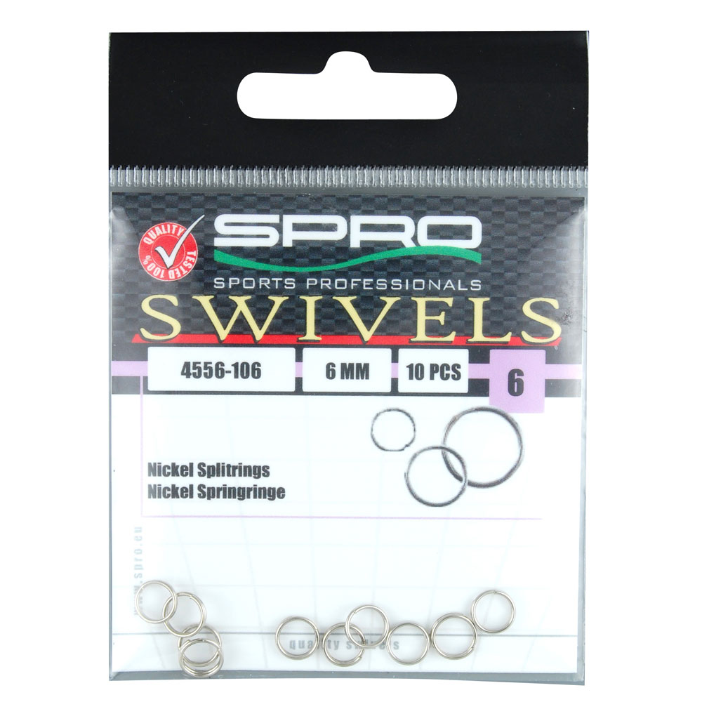 Spro Nickel Splitring Spro Nickel Splitring