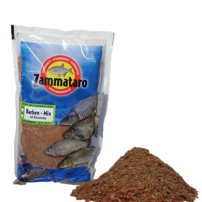 Zammataro Grundfutter Barben-Mix mit Käsearoma Zammataro Grundfutter Barben-Mix mit Käsearoma