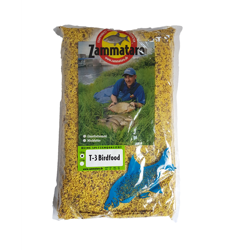 Zammataro Birdfood  T-3 1kg grün