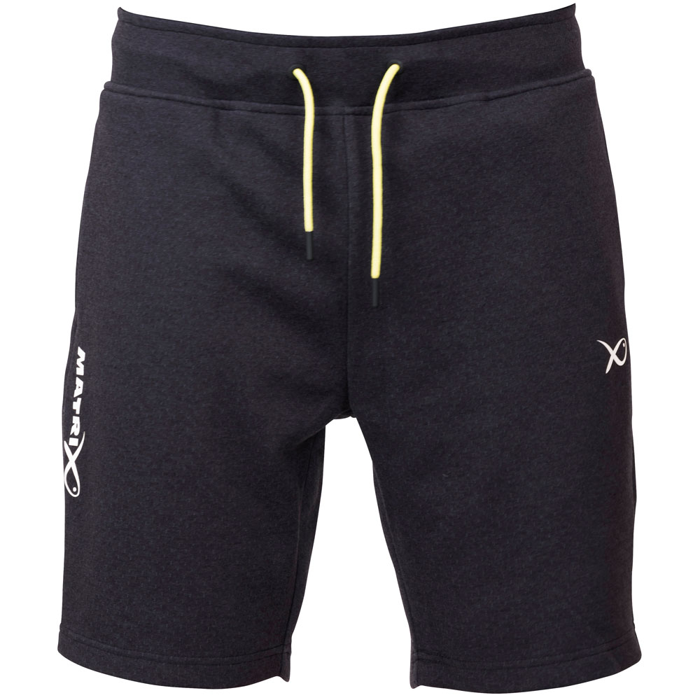 Matrix Minimal Jogger Shorts Black Marl Matrix Minimal Jogger Shorts Black Marl