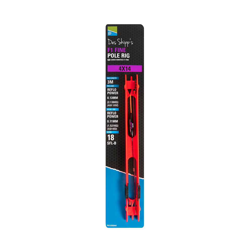 Preston F1 Fine Pole Rig Preston F1 Fine Pole Rig