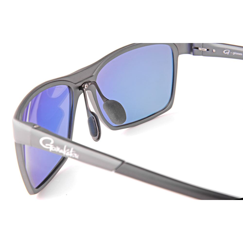 Gamakatsu G-Glasses Alu Grey / Ice Blue Mirror