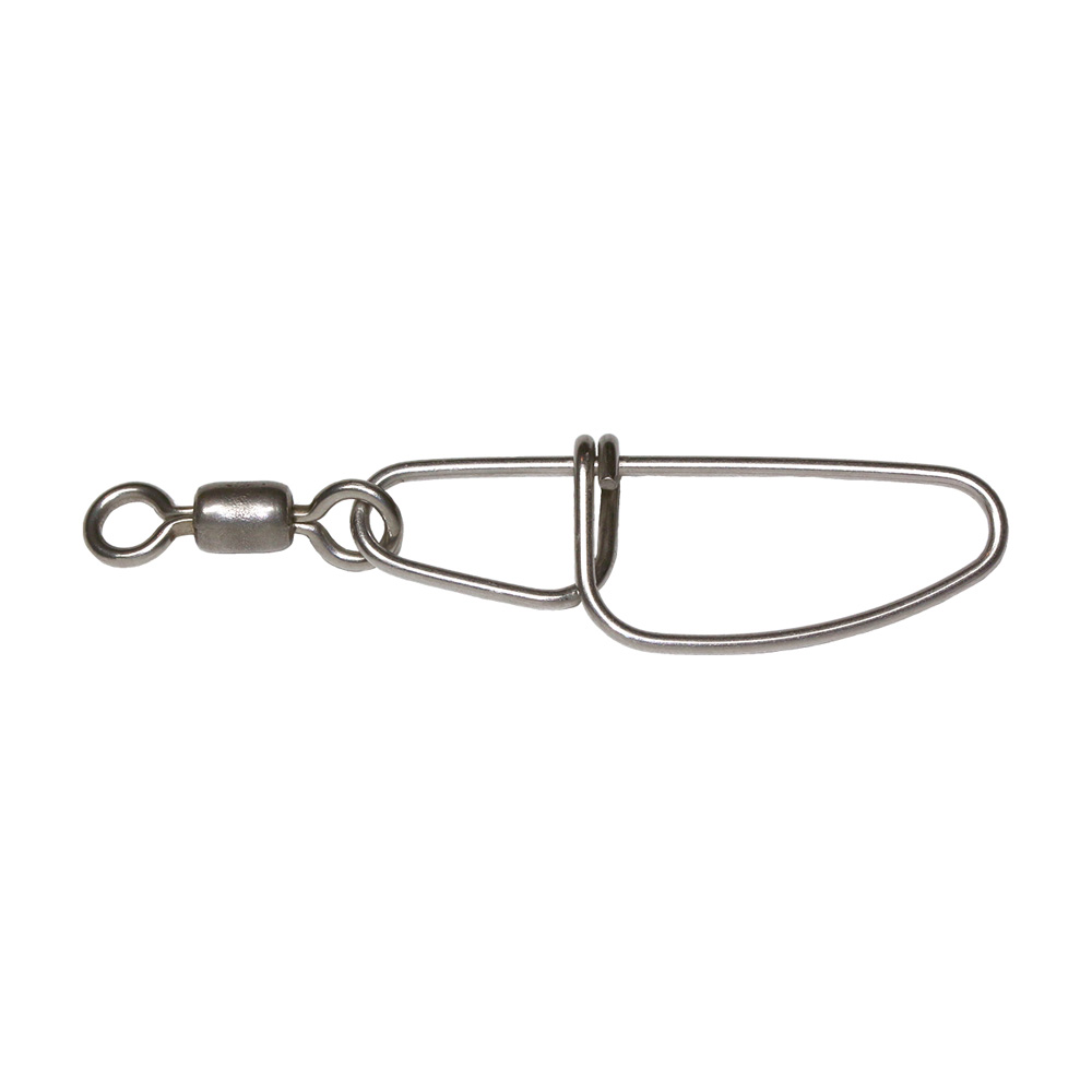 Zeck Fishing Stainless Steel Swivel + Snap 114kg Zeck Fishing Stainless Steel Swivel + Snap 114kg