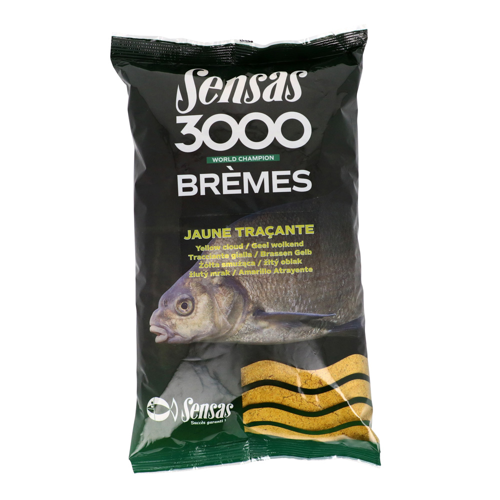 Sensas 3000 Bremes Jaune T(Brassen Gelb)1kg Sensas 3000 Bremes Jaune T(Brassen Gelb)1kg