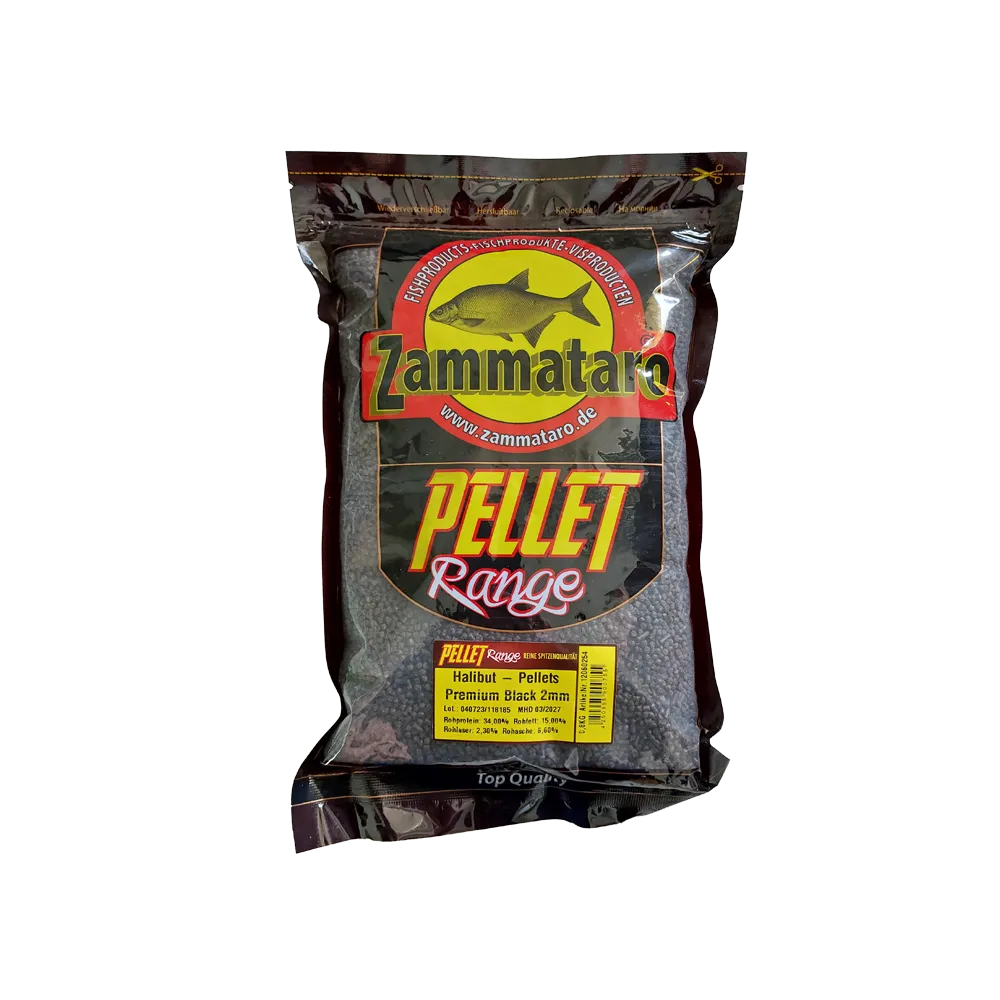 Zammataro Pellet Range Halibutt Premium Black