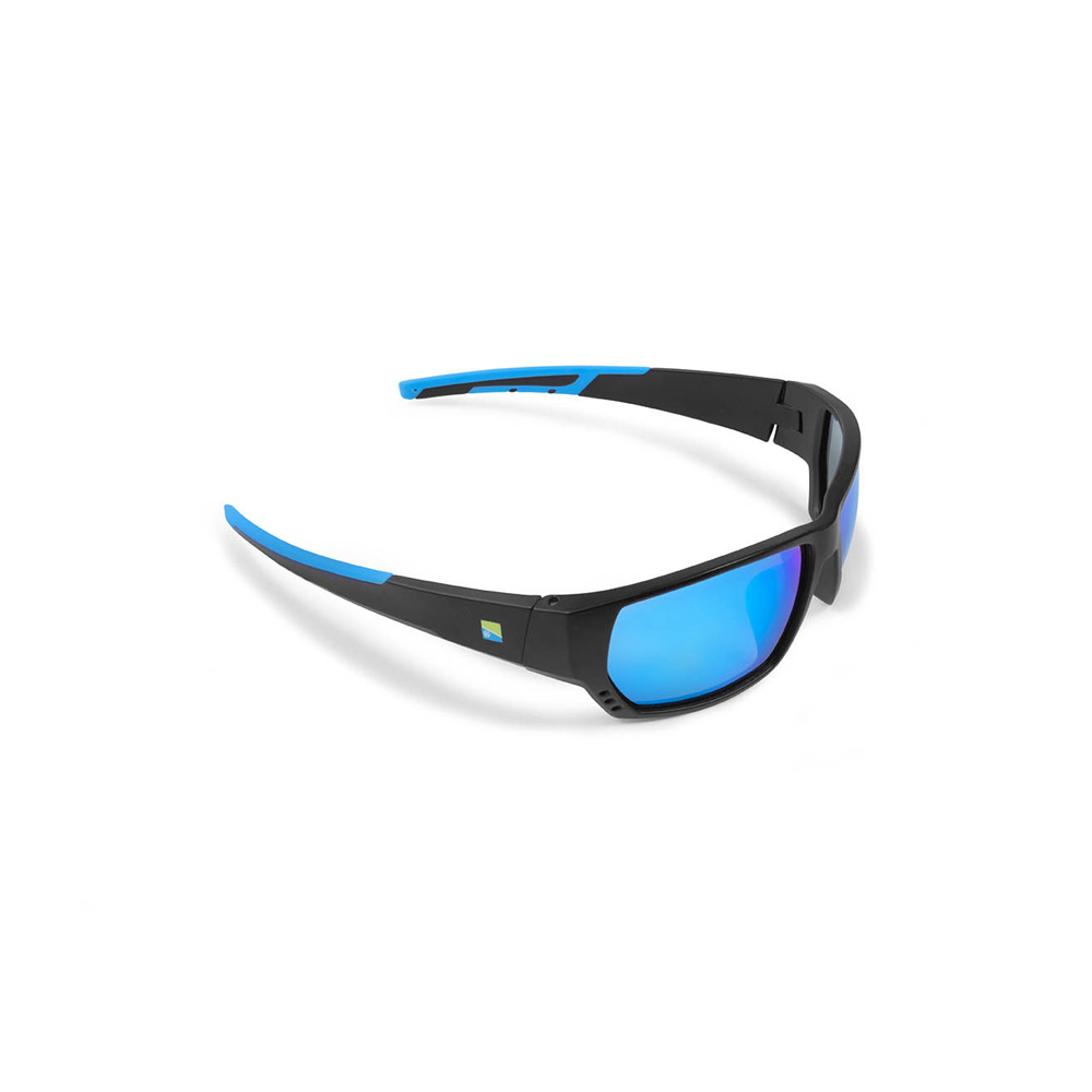 Preston Polarised Sunglasses - Blue Lens - schwimmend