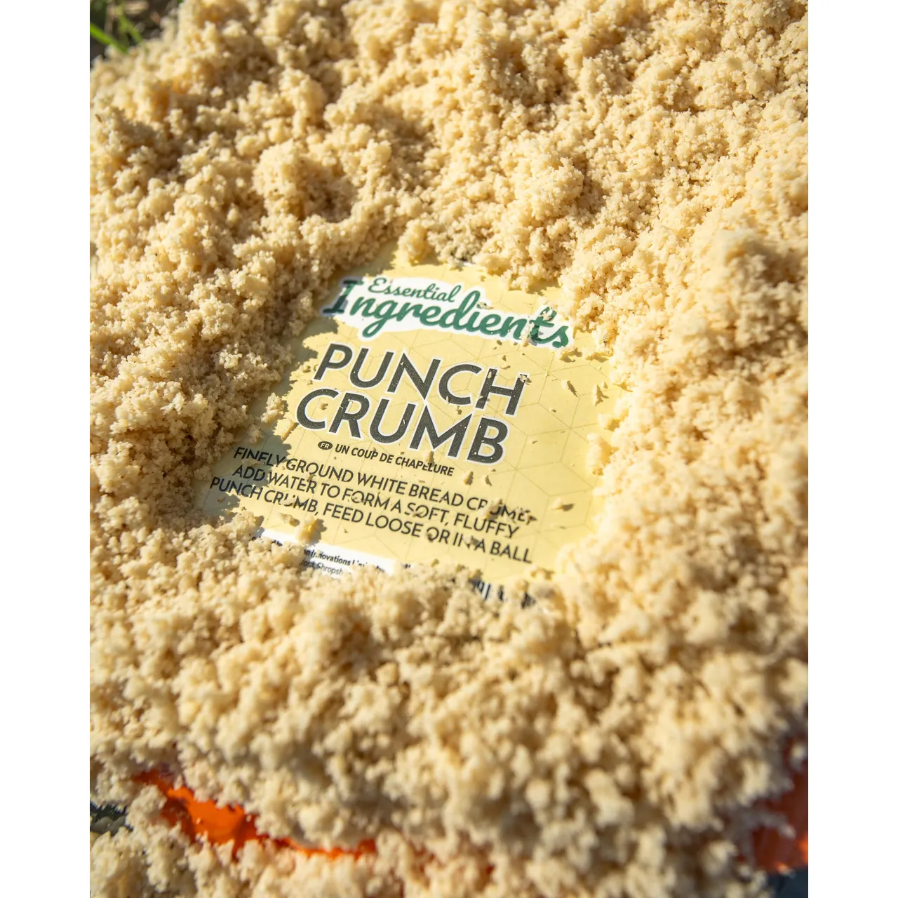 Sonubaits Essential Ingredients Punch Crumb auf Verpackung