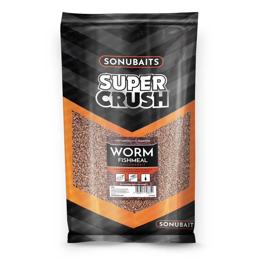Sonubaits Groundbait Worm Fishmeal (2kg)