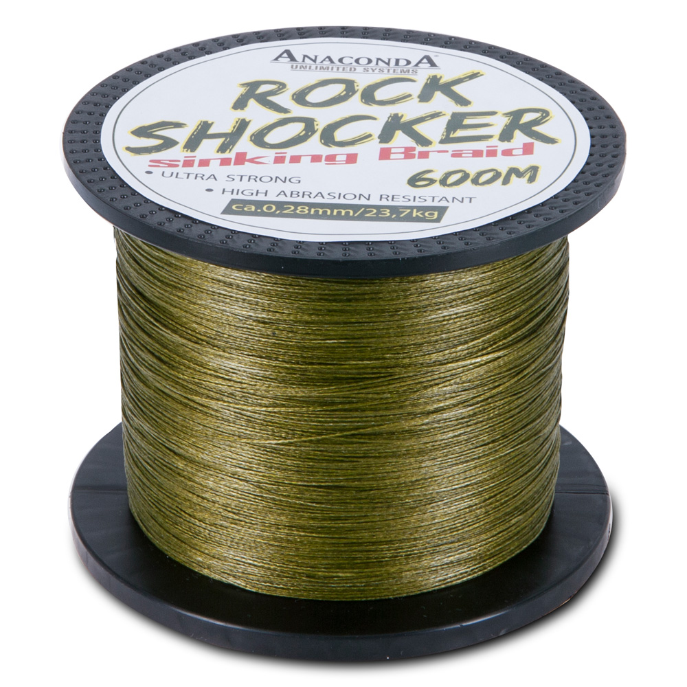 Anaconda Rockshocker Sinking Braid 600m Anaconda Rockshocker Sinking Braid 600m
