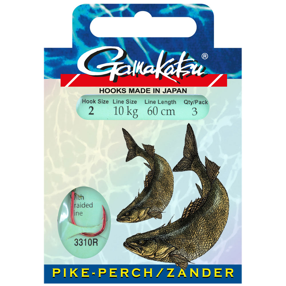 Gamakatsu Booklet Hecht - Zander 3310R Braided Gamakatsu Booklet Hecht - Zander 3310R Braided