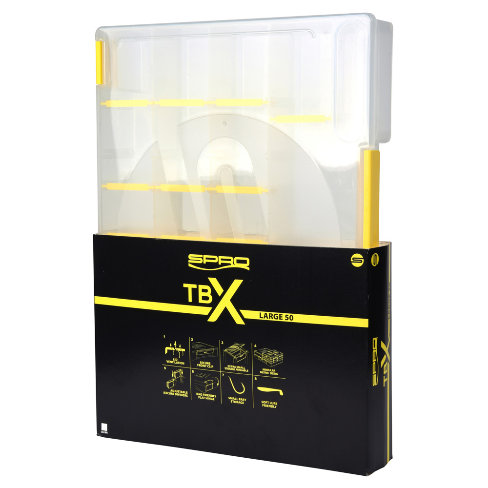 TBX Tackle Box Large 50 - 350 x 250 x 50mm TBX Tackle Box Large 50 - 350 x 250 x 50mm