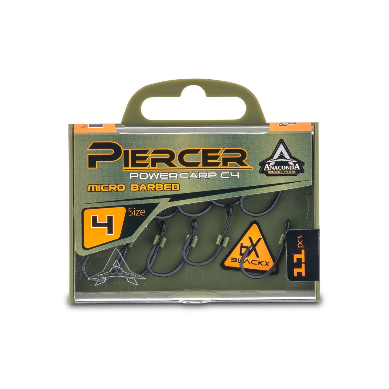 Anaconda Piercer Power Carp C4 Micro Barb Verpackung Anaconda Piercer Power Carp C4 Micro Barb Verpackung