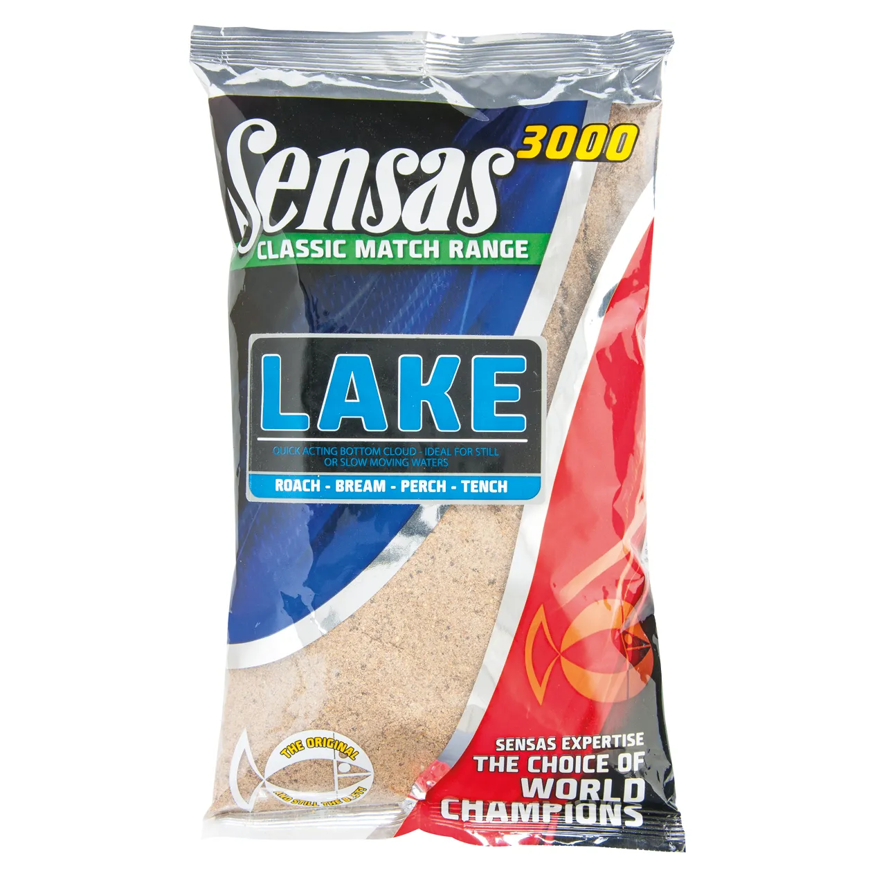 Sensas 3000 Lake Allround-Lockfutter 1kg Packung für Friedfische