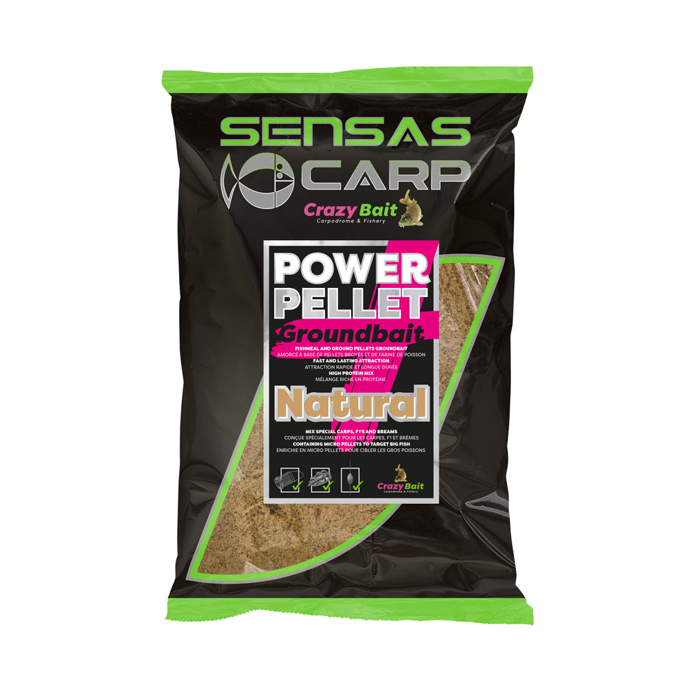 Sensas UK Power Pellet Plus Natural Sensas UK Power Pellet Plus Natural