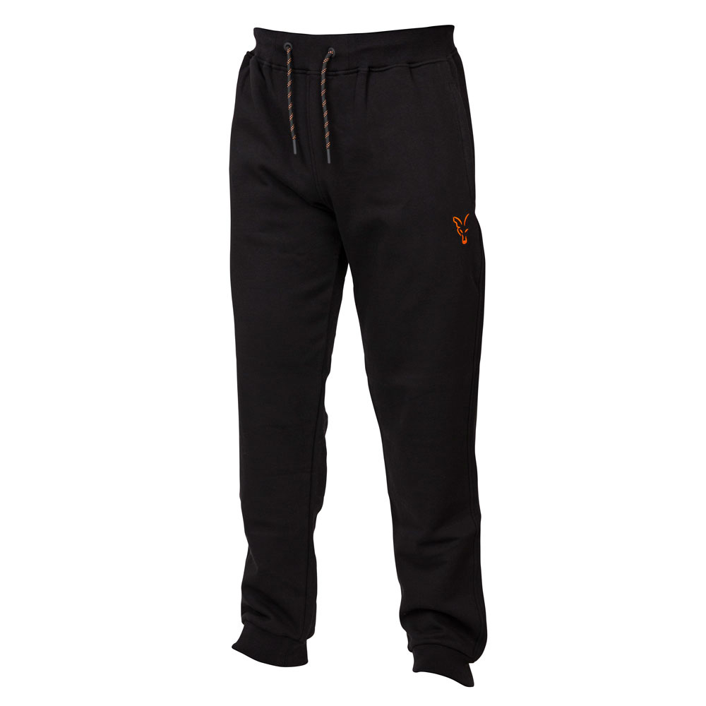 Fox Collection Orange & Black Joggers Fox Collection Orange & Black Joggers