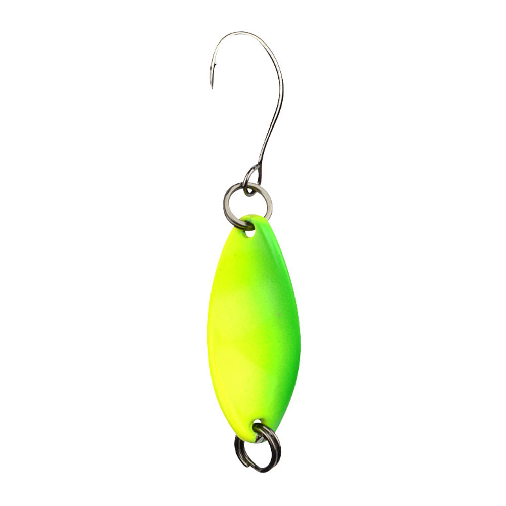 Trout Master Incy Spin Spoon Lime 2,5g