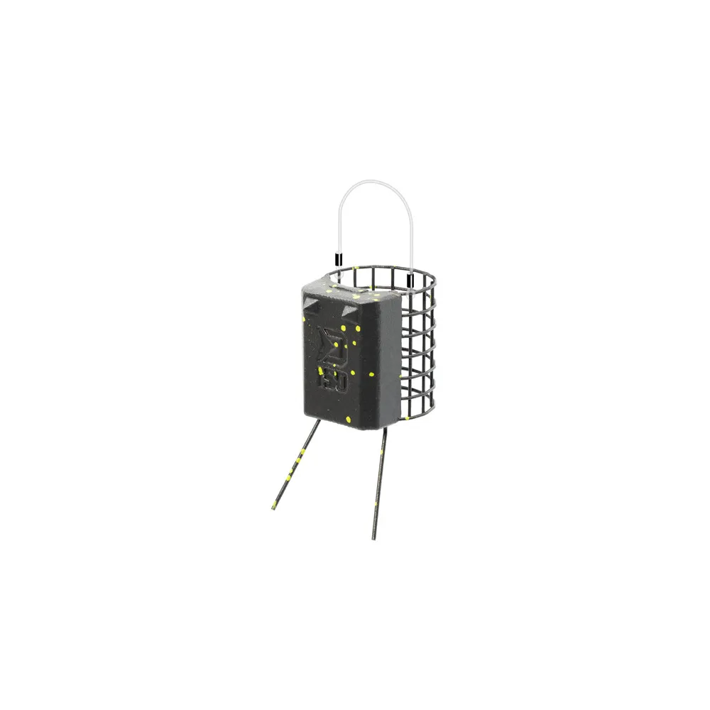 RiverSTIX Futterkorb mit Bleigewicht 40x35mm