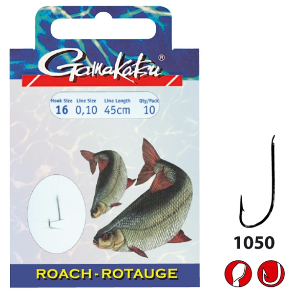Gamakatsu Haken BKS-1050N Rotauge 45cm Gamakatsu Haken BKS-1050N Rotauge 45cm