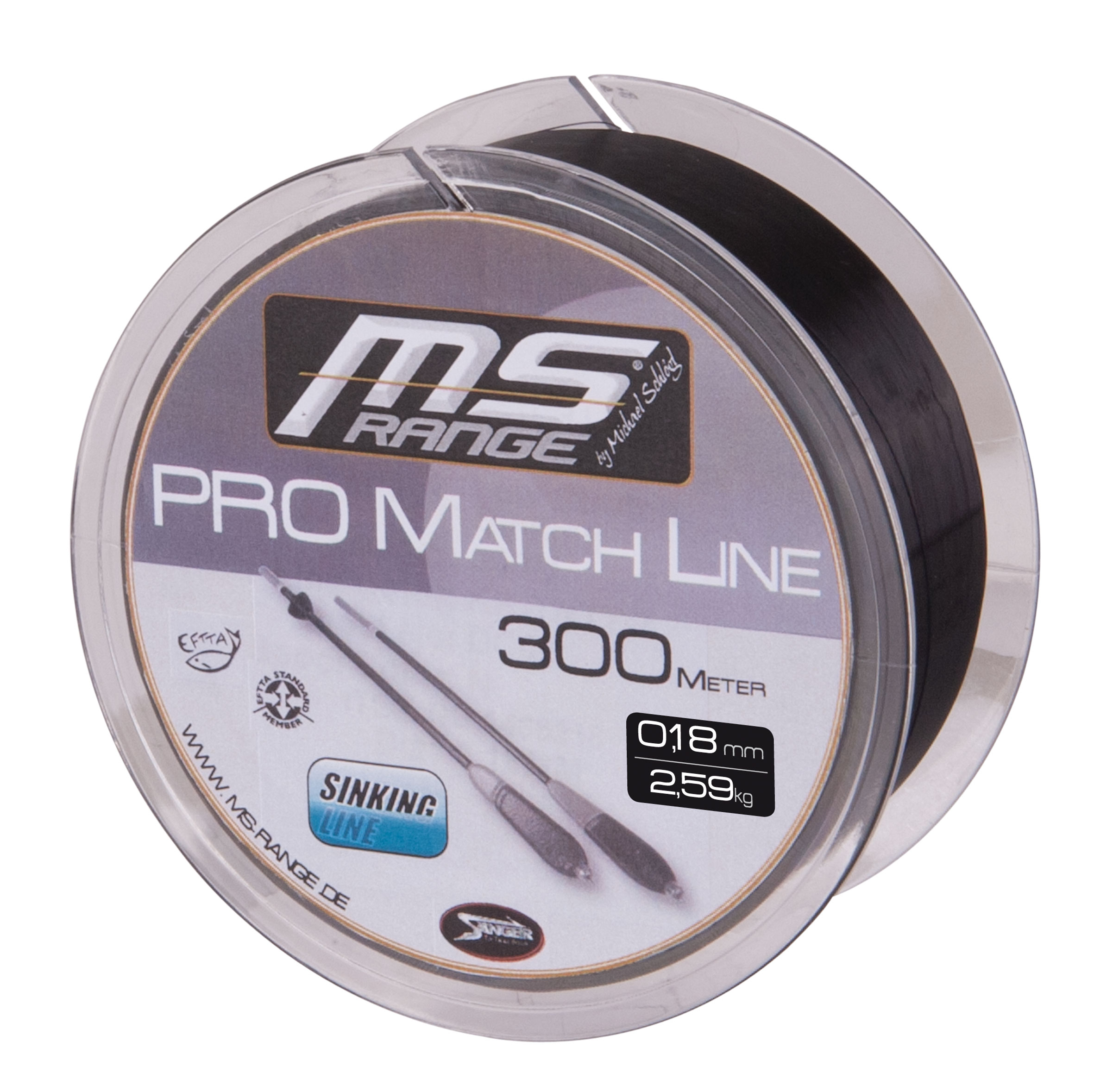 Angelschnur MS Range Pro Match Line 300m