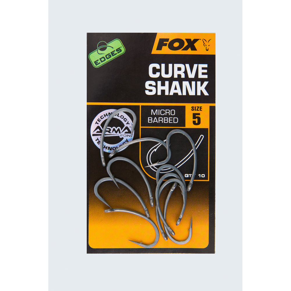 FOX Edges Curve Shank Hook FOX Edges Curve Shank Hook