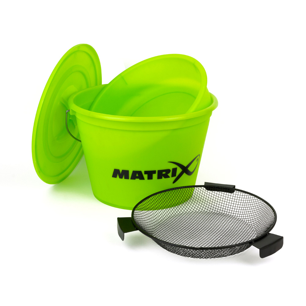 Matrix Lime Bucket Set Inc. Tray and Riddle Matrix Lime Bucket Set Inc. Tray and Riddle