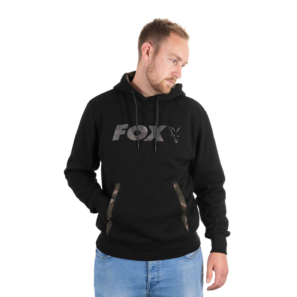 Fox Black / Camo Hoody XL