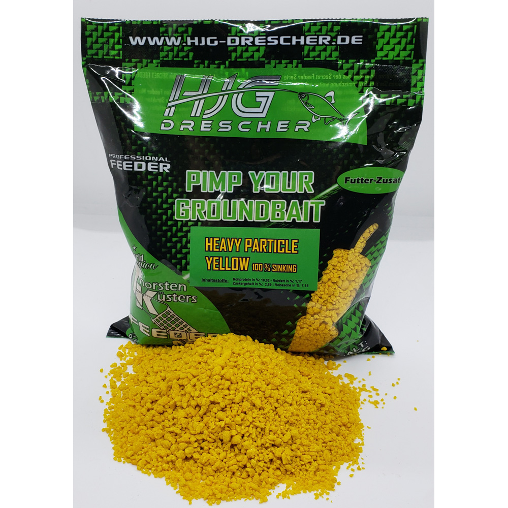 HJG Drescher Heavy Partikel Yellow 100% sinkend HJG Drescher Heavy Partikel Yellow 100% sinkend