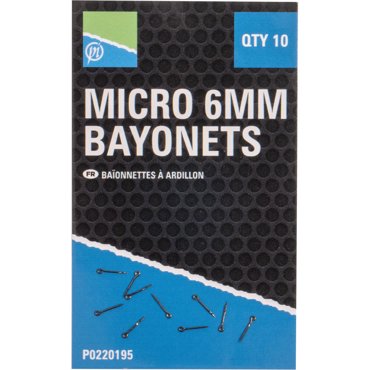 Preston Micro 6mm Bayonets Verkaufsverpackung