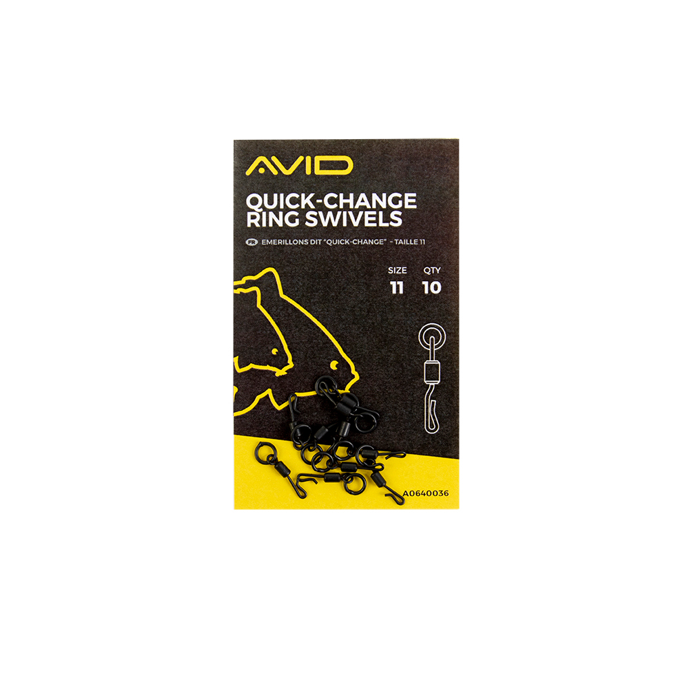 Avid Carp Size 11 Quick Change Ring Swivel Avid Carp Size 11 Quick Change Ring Swivel