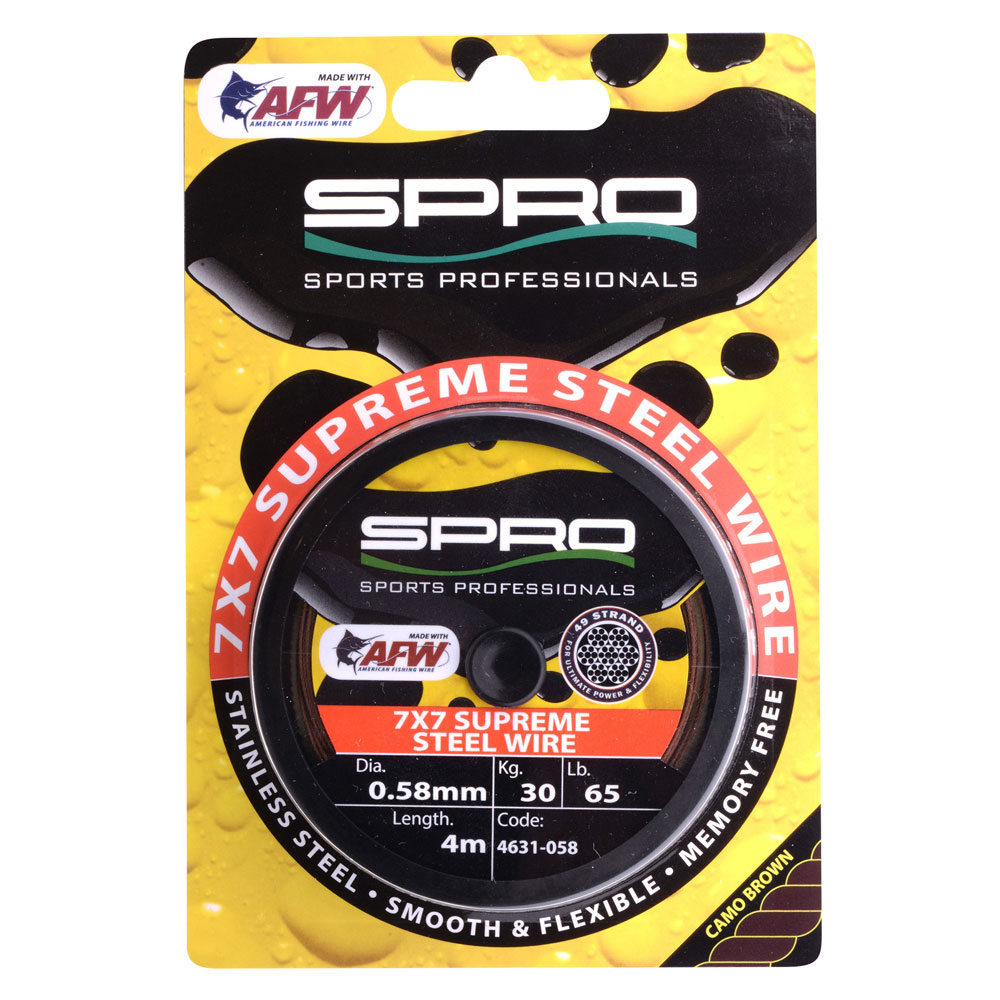 Spro Super Steel Afw Wire 4m Spro Super Steel Afw Wire 4m