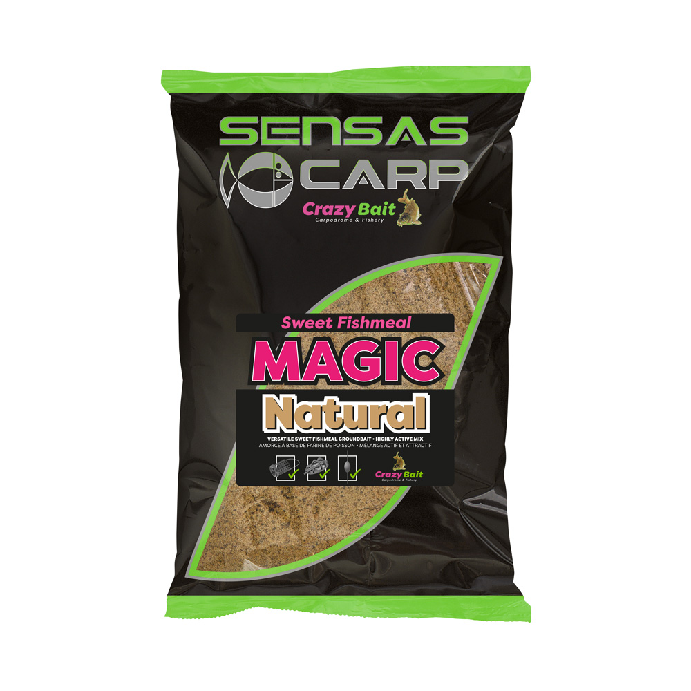 Sensas Sweet Fishmeal Magic Natural 2kg Sensas Sweet Fishmeal Magic Natural 2kg