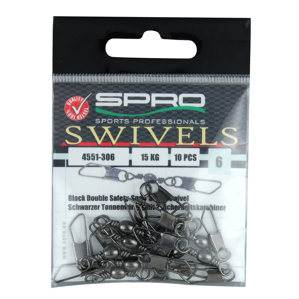 Spro Double Safety-Snap Swivel