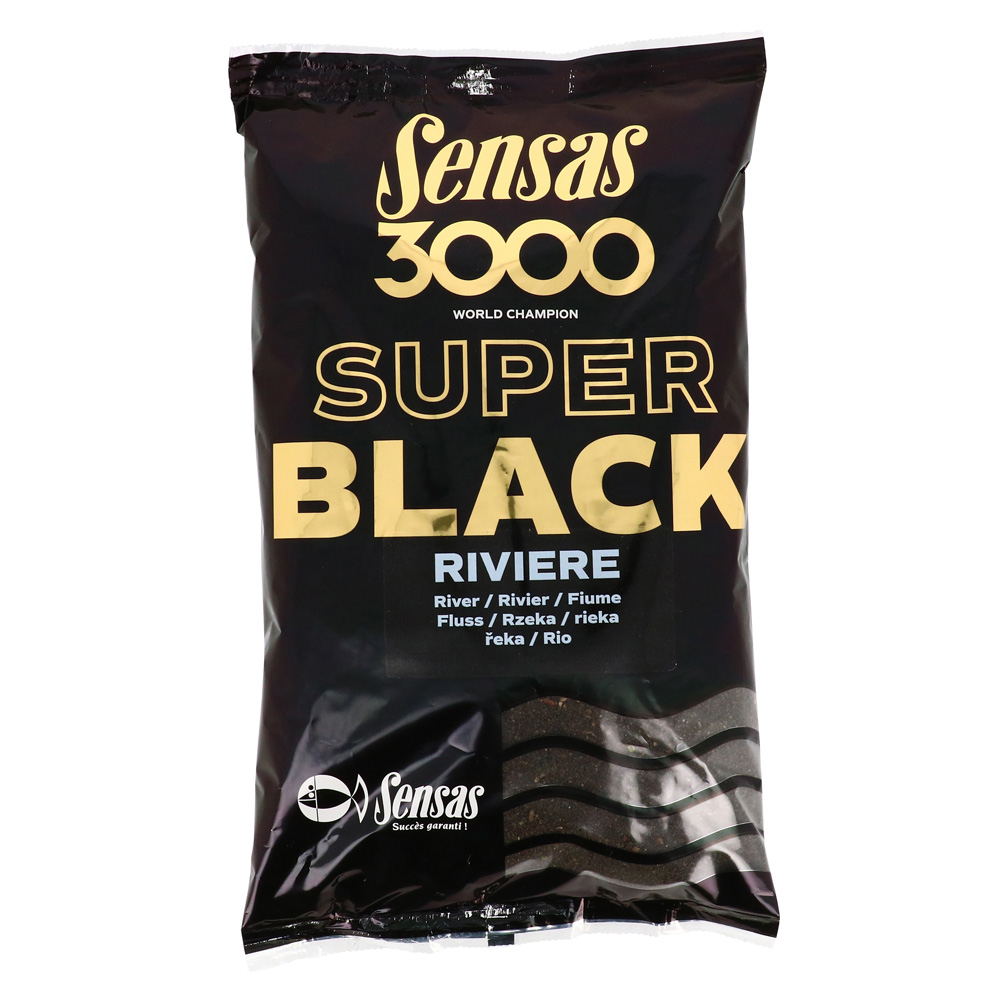 Sensas 3000 Super Black River 1Kg Sensas 3000 Super Black River 1Kg