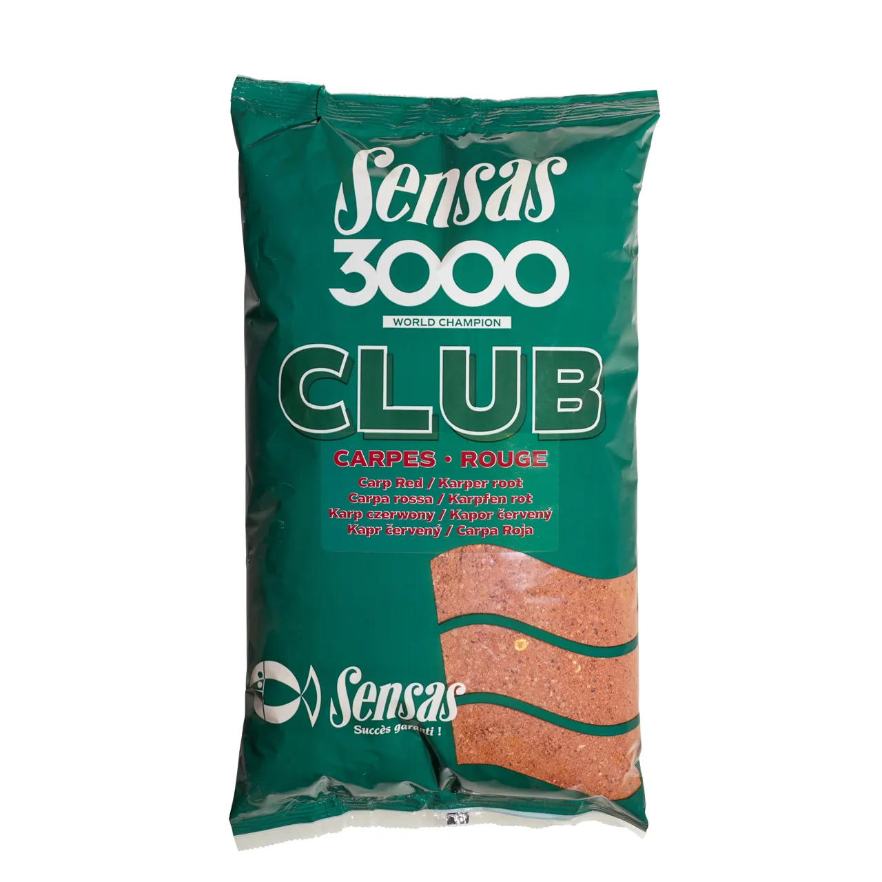 Sensas 3000 Club Karpfen 1 kg rot