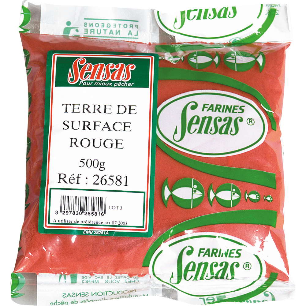 Sensas Erde für Oberfläche (Wolkenerde) 500g Sensas Erde für Oberfläche (Wolkenerde) 500g