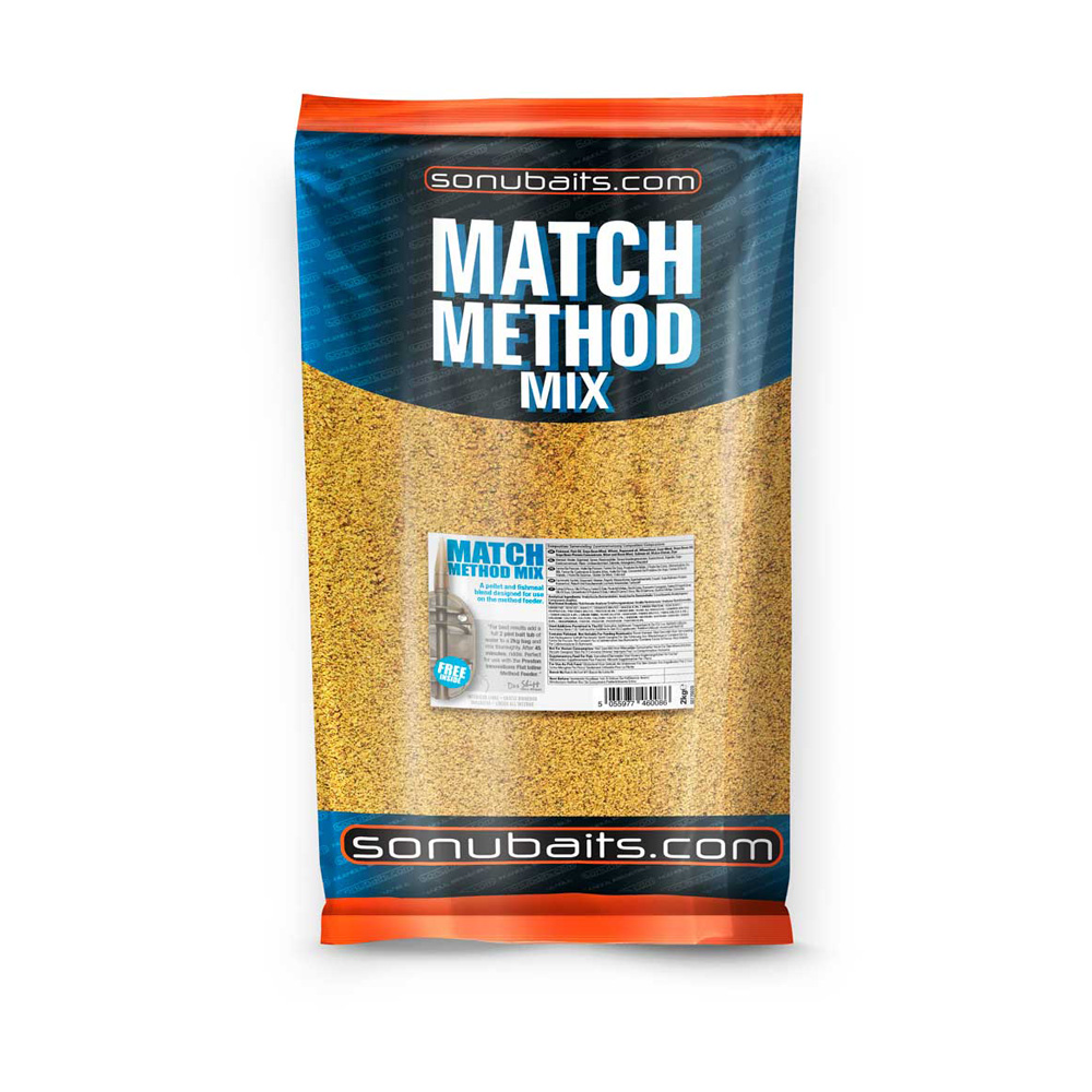 Sonubaits Groundbait Match Method Mix (2kg) Sonubaits Groundbait Match Method Mix (2kg)