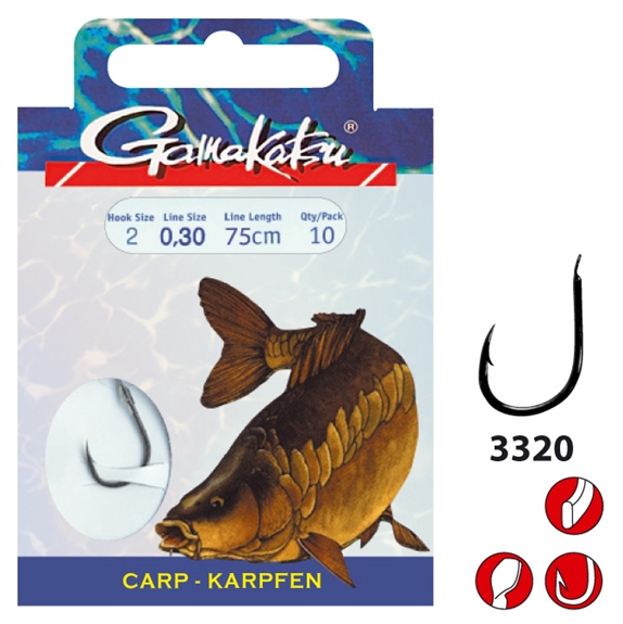 Gamakatsu BKD-3320F Karpfen 75cm Gamakatsu BKD-3320F Karpfen 75cm