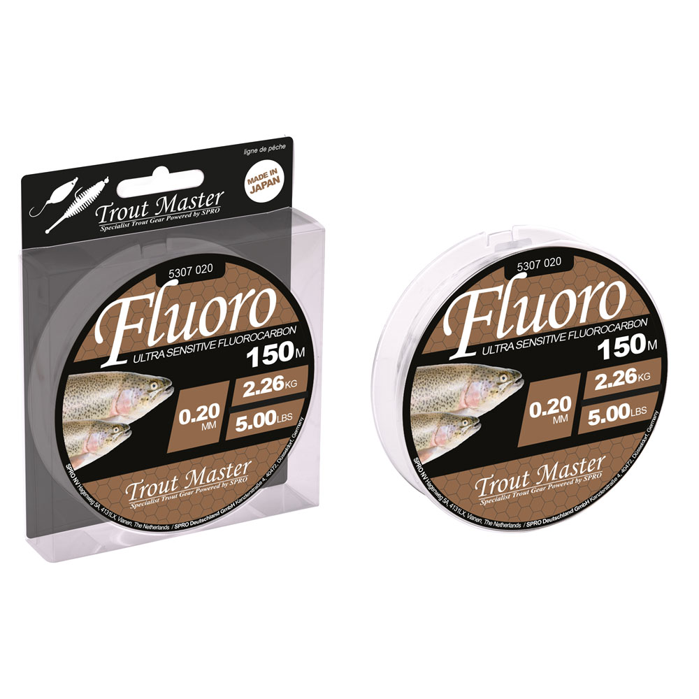 Trout Master Fluoro 150m 0,18mm / 1,81kg