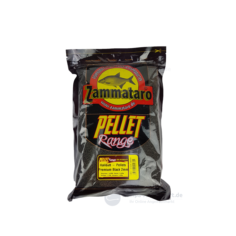 Zammataro Pellet Range Halibutt Premium Black
