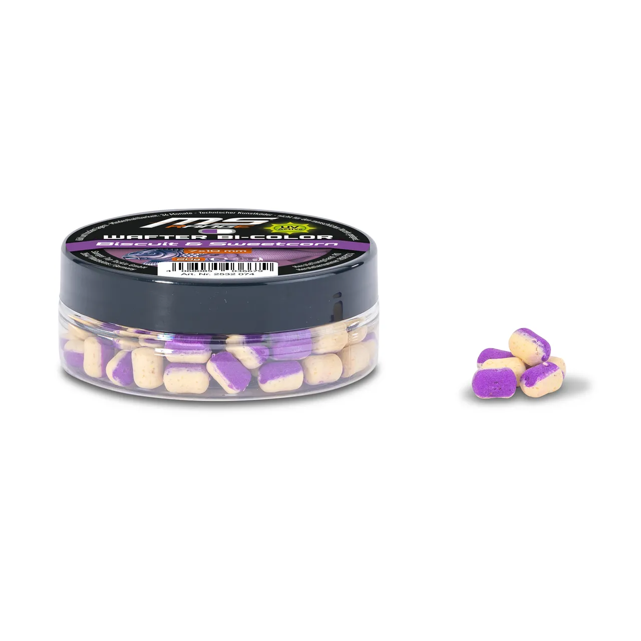 MS Range Wafter Bi-Color Dumbells 7 x 10mm Bisquit & Sweetcorn MS Range Wafter Bi-Color Dumbells 7 x 10mm Bisquit & Sweetcorn