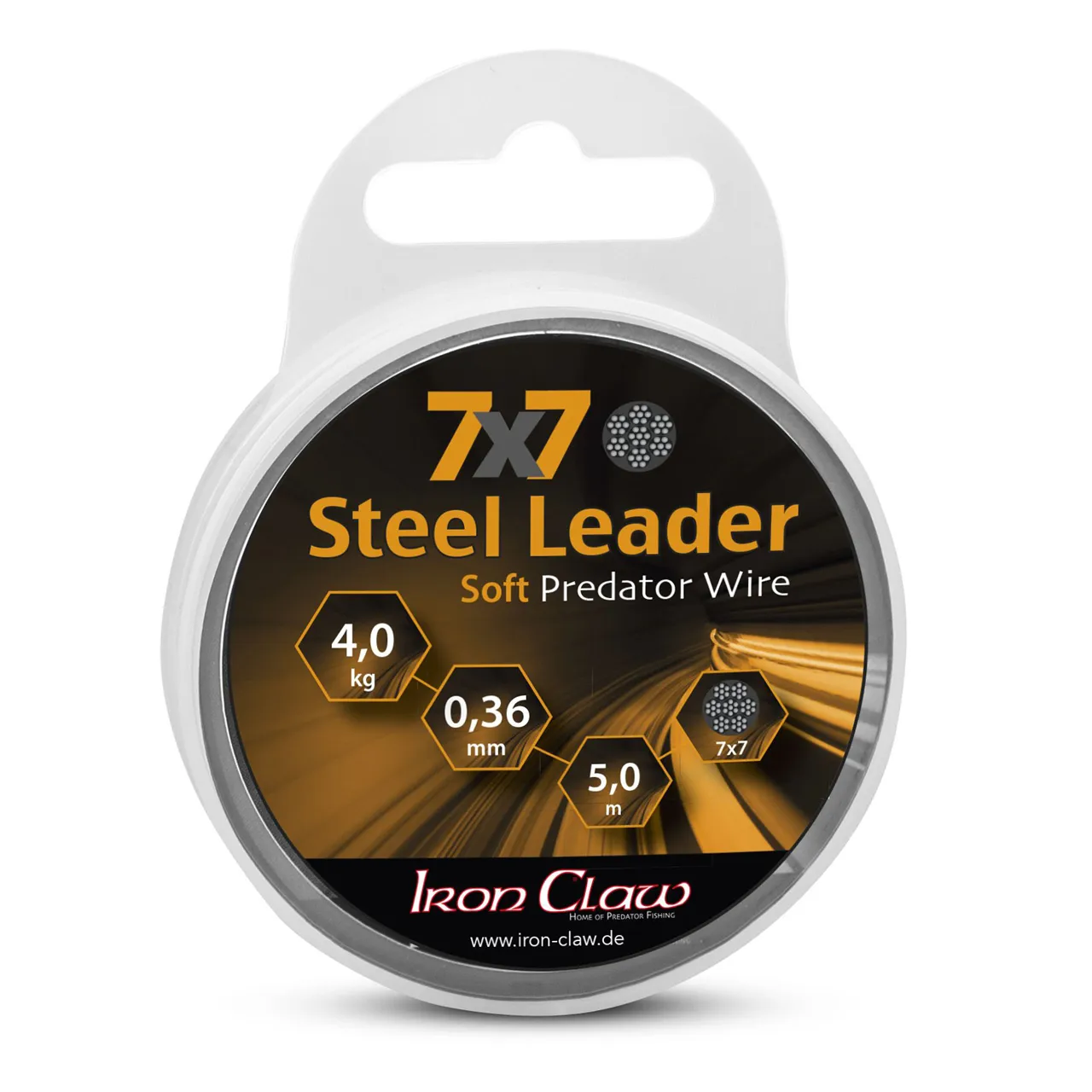 Iron Claw 7x7 Steel Leader 5m