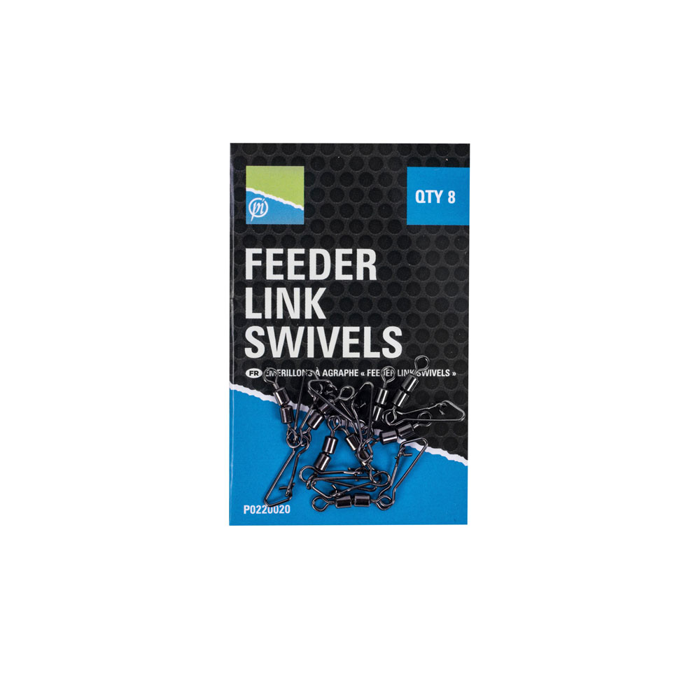 Preston Double Feeder Link Swivels Preston Double Feeder Link Swivels