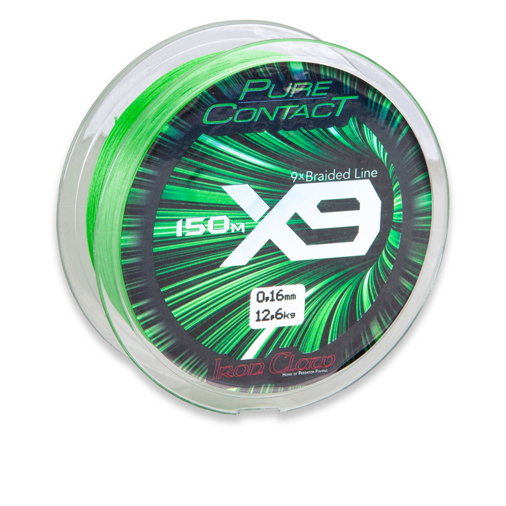 Iron Claw Pure Contact X9 Green Iron Claw Pure Contact X9 Green