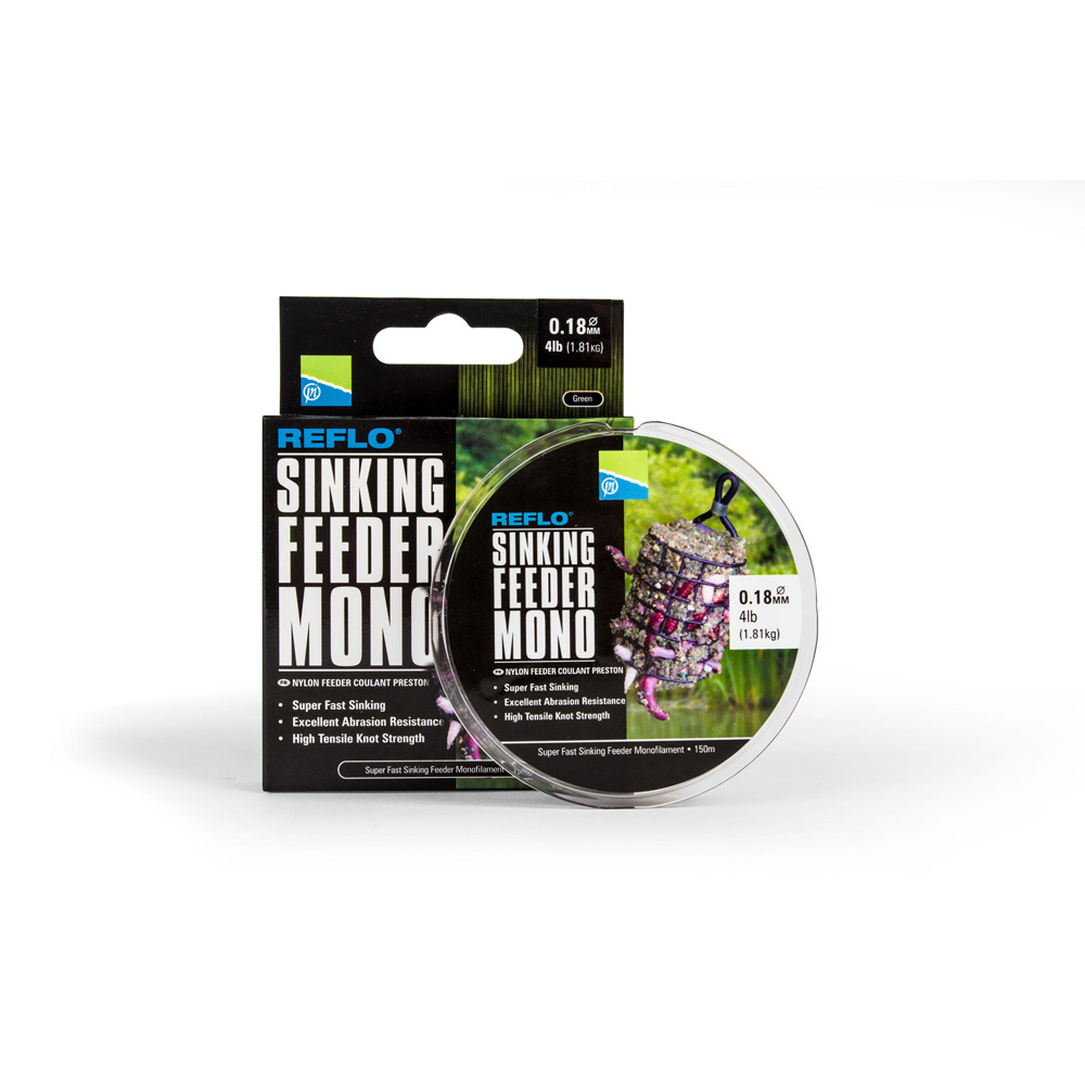Preston Reflo Sinking Feeder Mono - 150m Preston Reflo Sinking Feeder Mono - 150m